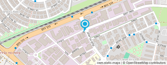 מפת הגעה אל תחנת דלק פז