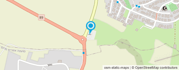 מפת הגעה אל תחנת דלק פז