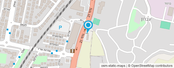 מפת הגעה אל תחנת דלק פז