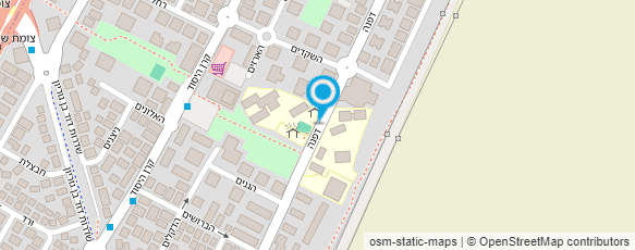 מפת הגעה אל קונסרבטוריון קרית ביאליק