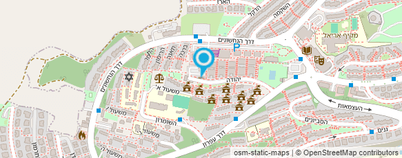 מפת הגעה אל פינת הטבע של מוסא