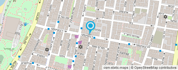 מפת הגעה אל בן-יהודה עדו משרד עו"ד