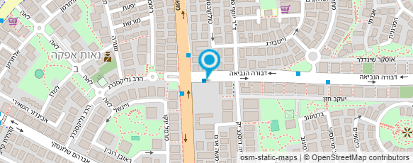 מפת הגעה אל רמי האינסטלטור