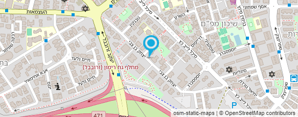 מפת הגעה אל ח.צ. צחי