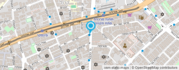 מפת הגעה אל "רוברט" - ציוד לכיבוי אש