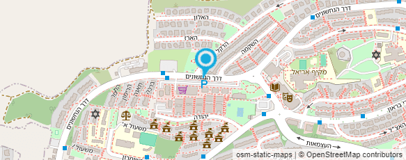 מפת הגעה אל הצלמניה - אריאל