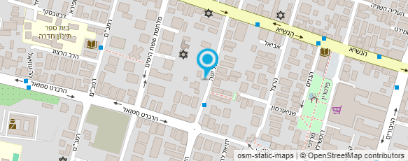 מפת הגעה אל מכון פיסיותרפיה ושקום