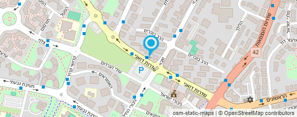 מפת הגעה אל ד"ר רמי שקלים