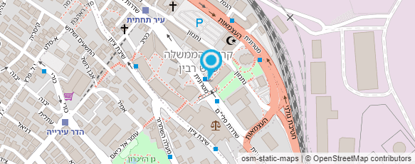 מפת הגעה אל עו"ד ונוטריון חבר יעקב