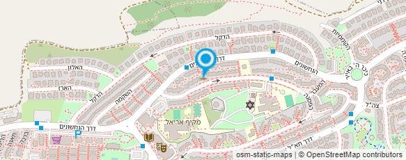 מפת הגעה אל גנון הצמרת