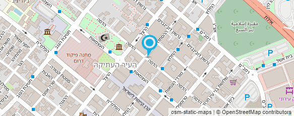 מפת הגעה אל כיוונים-החברה לתרבות הפנאי-ב"ש