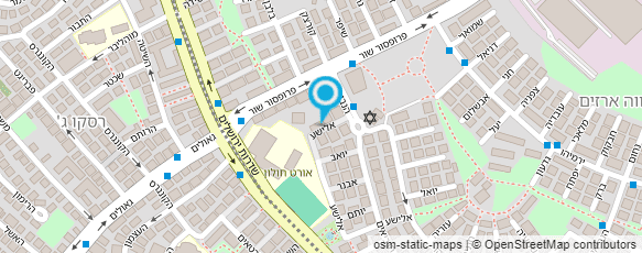 מפת הגעה אל צדיק מוריס מפת הגעה אל צדיק מוריס