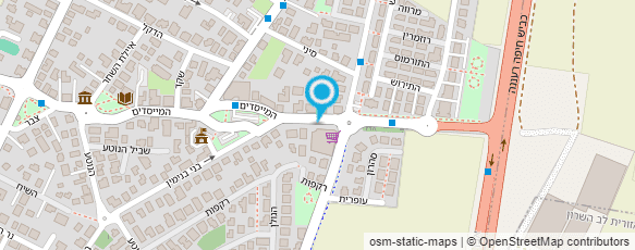 מפת הגעה אל מגה בעיר מפת הגעה אל מגה בעיר