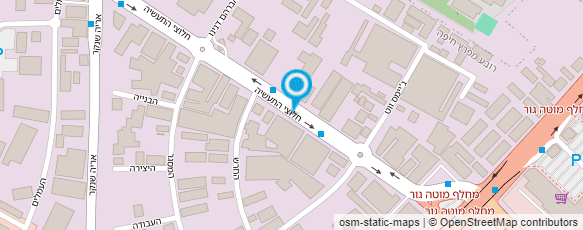 מפת הגעה אל ח.ח.ח. שוסטרמן בע"מ