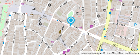 מפת הגעה אל א. א. שלטים וחותמות