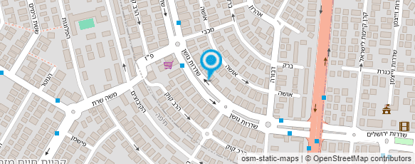 מפת הגעה אל ד"ר שולומון אלכסנדר