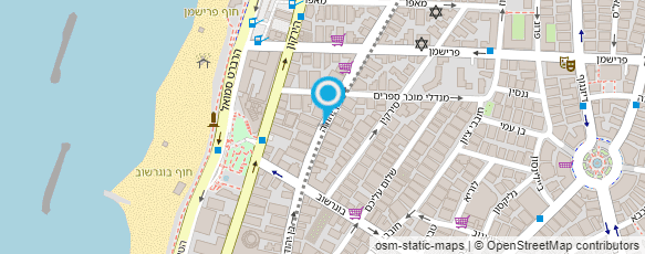 מפת הגעה אל מדטון סוכנים ויבואנים של ציוד רפואי בע"מ