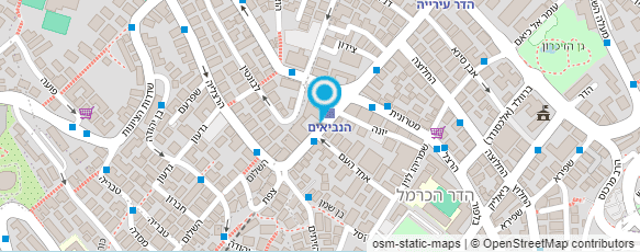 מפת הגעה אל בנק מזרחי טפחות
