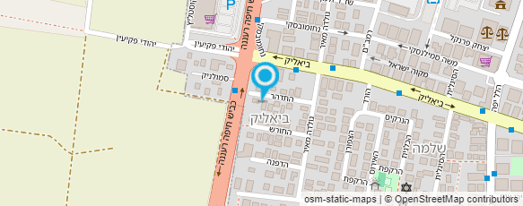 מפת הגעה אל אינסטלציה לוי שמעון