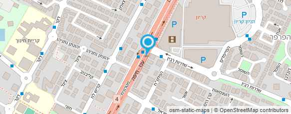 מפת הגעה אל מקסים דרעי - ביטוח ופיננסים