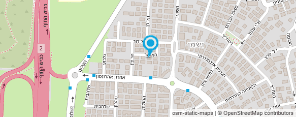 מפת הגעה אל חממי ינון