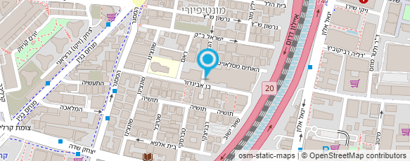 מפת הגעה אל מוסך סינרמה