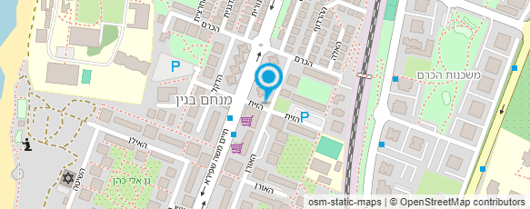 מפת הגעה אל המסיע גבי