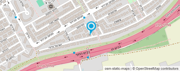 מפת הגעה אל סופר סאונד הפקות מופעים 1990 בע"מ