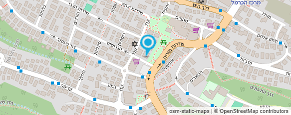 מפת הגעה אל ורה זמיר - בדיקות לפזילה מפת הגעה אל ורה זמיר - בדיקות לפזילה