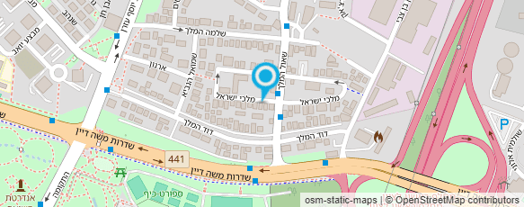 מפת הגעה אל גגות שאול ובניו