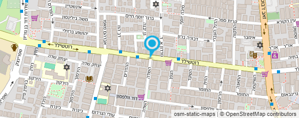 מפת הגעה אל מספרת ציון