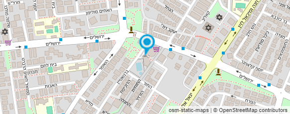 מפת הגעה אל פיצה Pizza USA