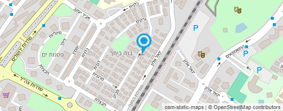 מפת הגעה אל אבי לימודי נהיגה לנכים