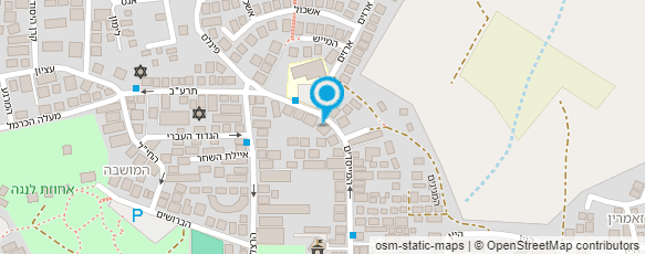 מפת הגעה אל מקוה מושבה