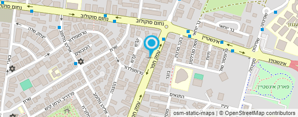 מפת הגעה אל הראל וייס שושנה