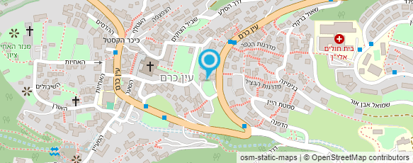 מפת הגעה אל שר"פ - שרות רפואי פרטי