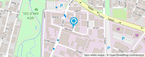 מפת הגעה אל מוסך בילי כפר סבא מפת הגעה אל מוסך בילי כפר סבא