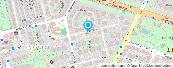 מפת הגעה אל מאיר פז שירה בציבור