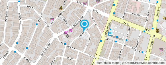 מפת הגעה אל שרותי סגל צוריאל