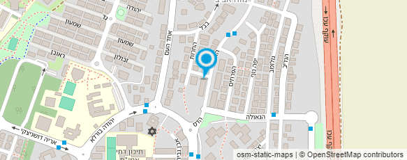 מפת הגעה אל ישר הרב יוסף