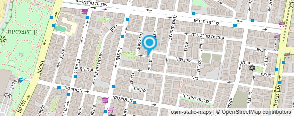 מפת הגעה אל רוסו - אשד הנדסה ושמאות מקרקעין בע"מ