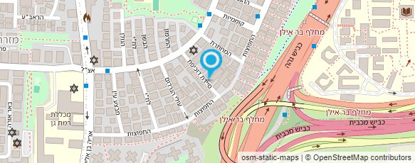 מפת הגעה אל ג'יבלי יצחק