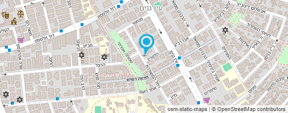 מפת הגעה אל כ. ברוך חברה קבלנית בע"מ