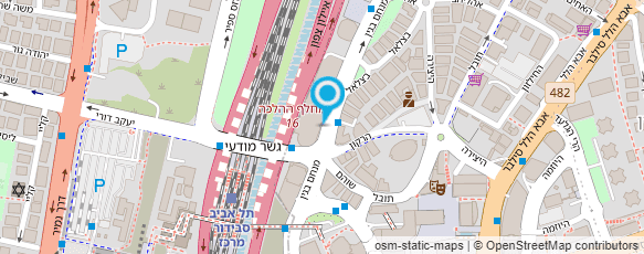 מפת הגעה אל י. פלס ושות' עורכי דין