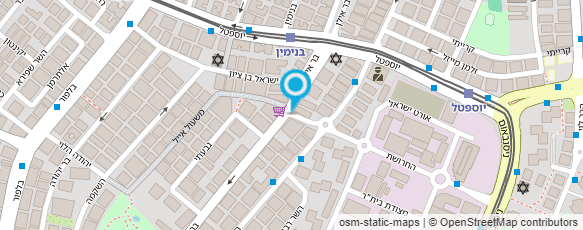 מפת הגעה אל מנופי אבי בלו