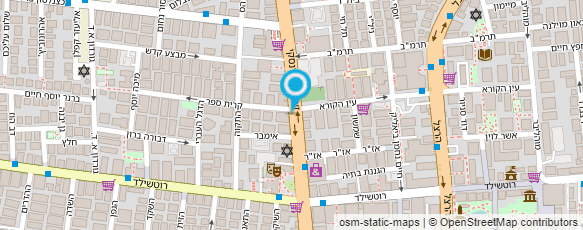 מפת הגעה אל יצחקי מאיר