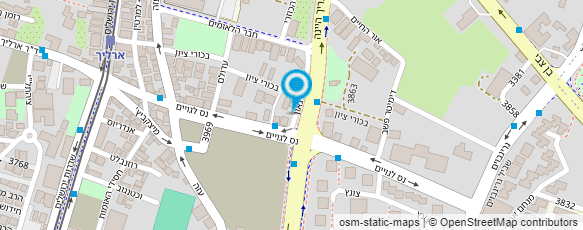 מפת הגעה אל מוסך האחים-גורג וחוסן