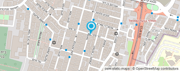 מפת הגעה אל זוהר אורטופדיה מדרסים ונעליים אורטופדיות