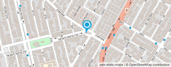 מפת הגעה אל בית חב"ד הקריות