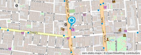 מפת הגעה אל מורשת יהדות טוניס ולוב "אוזן"